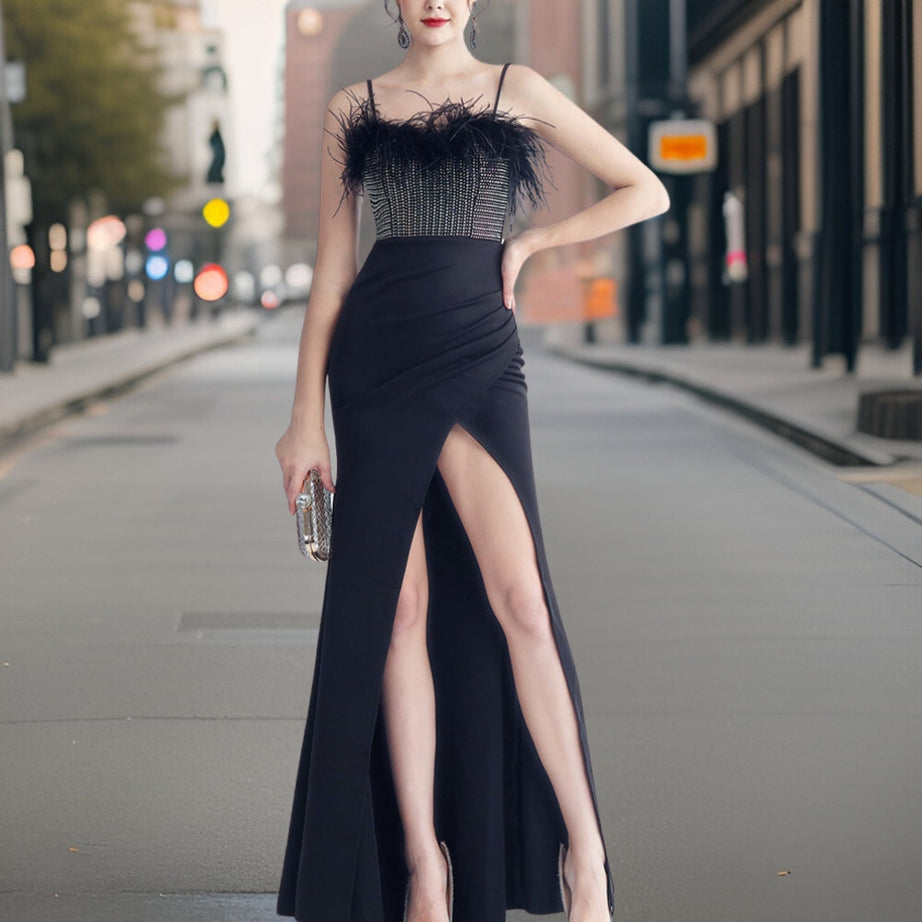 Luciana - Stylish long evening dress