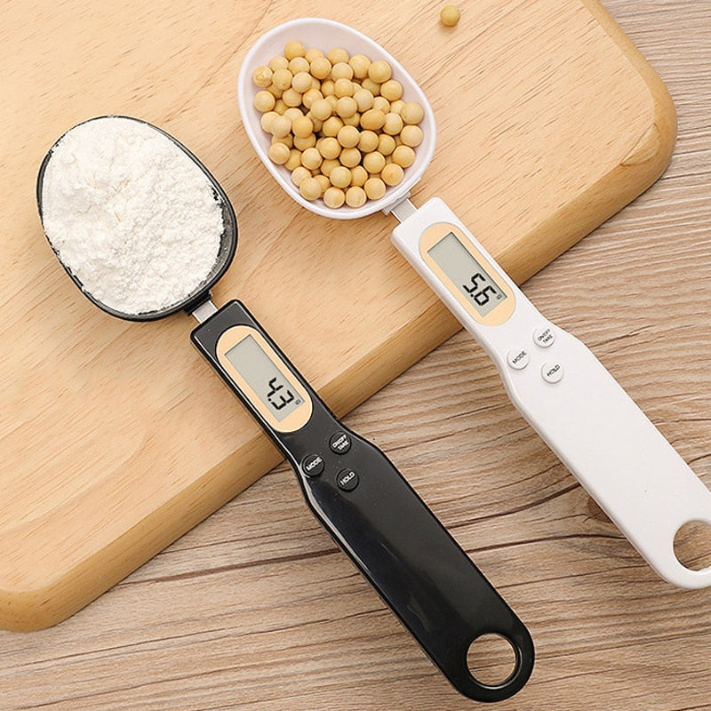 Portable LCD Digital Kitchen Scale Measuring Spoon