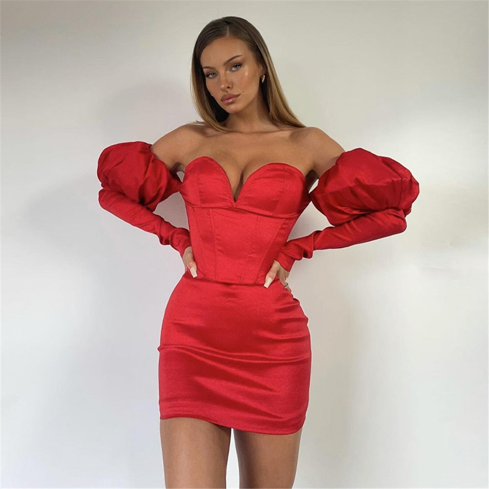 Zita – Elegantes rotes Abendkleid