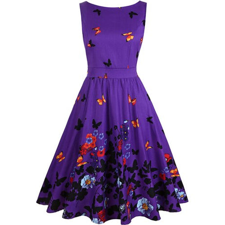 Vintage Violet Dress