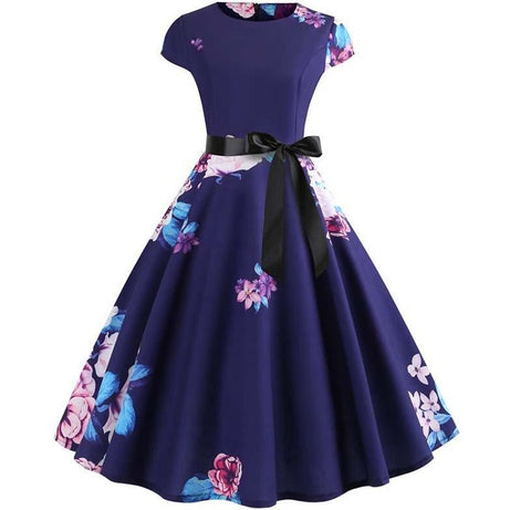 Robe vintage Violette Fleurie