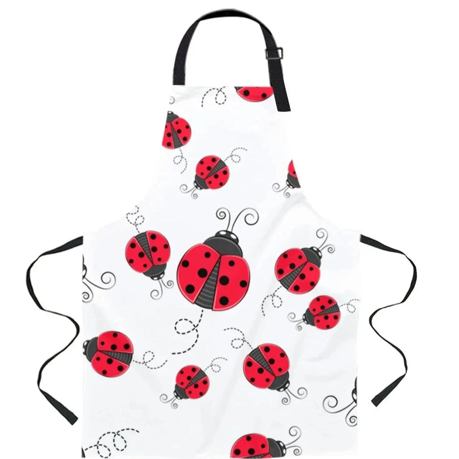 Ladybug Women's Kitchen Apron