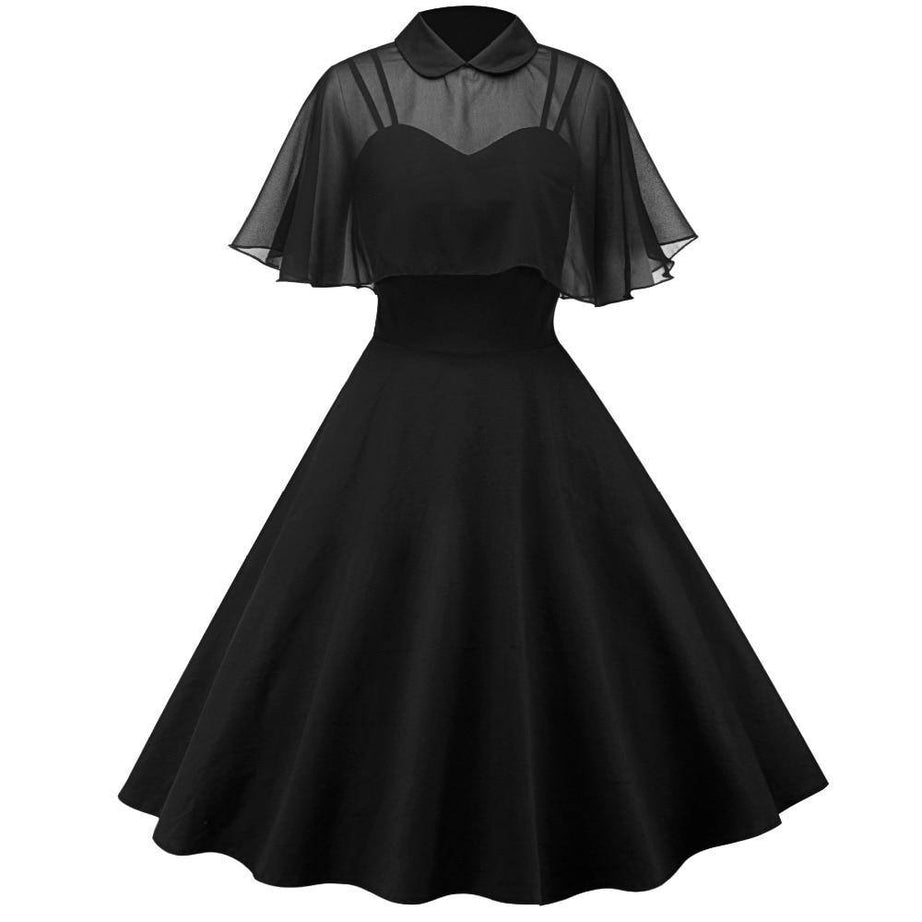 Robe vintage Noir Intégral