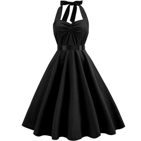 Robe vintage Noir Divin