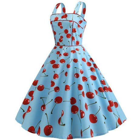 Robe vintage Cerises Rétro 50's