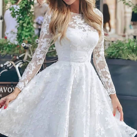 Robe de Mariée Courte Style Bohème - Victoire