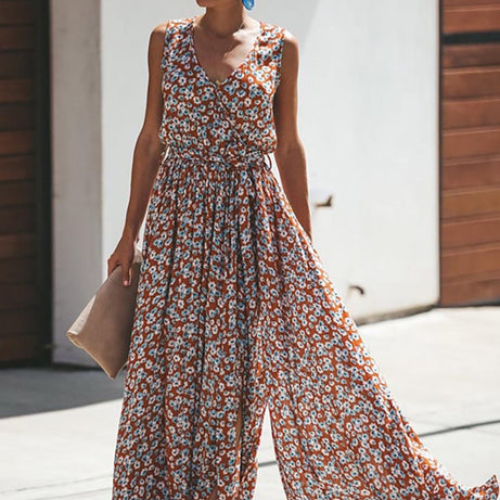 Long Bohemian Maxi Dress - Gaia