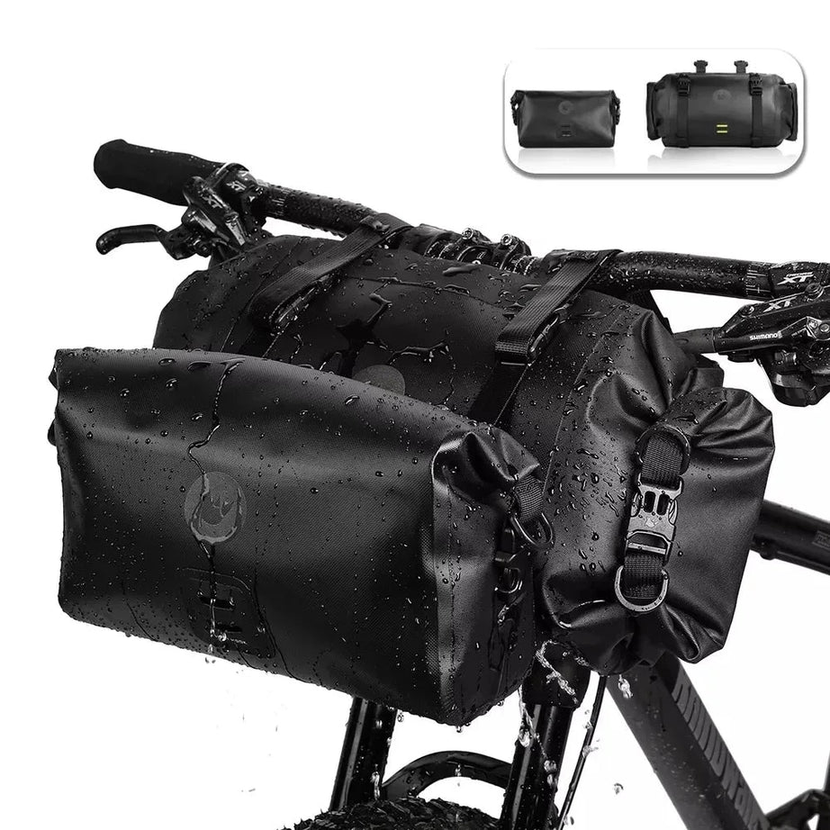 Bicycle luggage rack for front tube