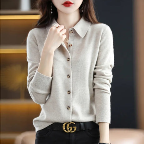 Loffy Long Sleeve Polo Neck Sweater