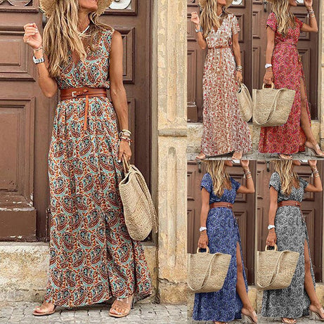 Böhmisches Sommerkleid im Boho-Stil für Damen Paolly