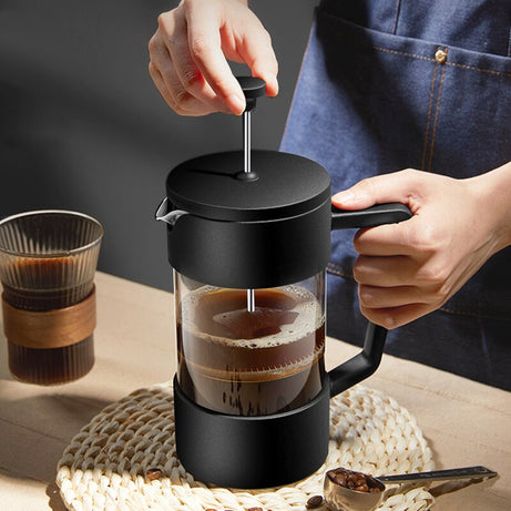 Borosilicate Glass French Press Coffee Maker 350ML/600ML/1000ML