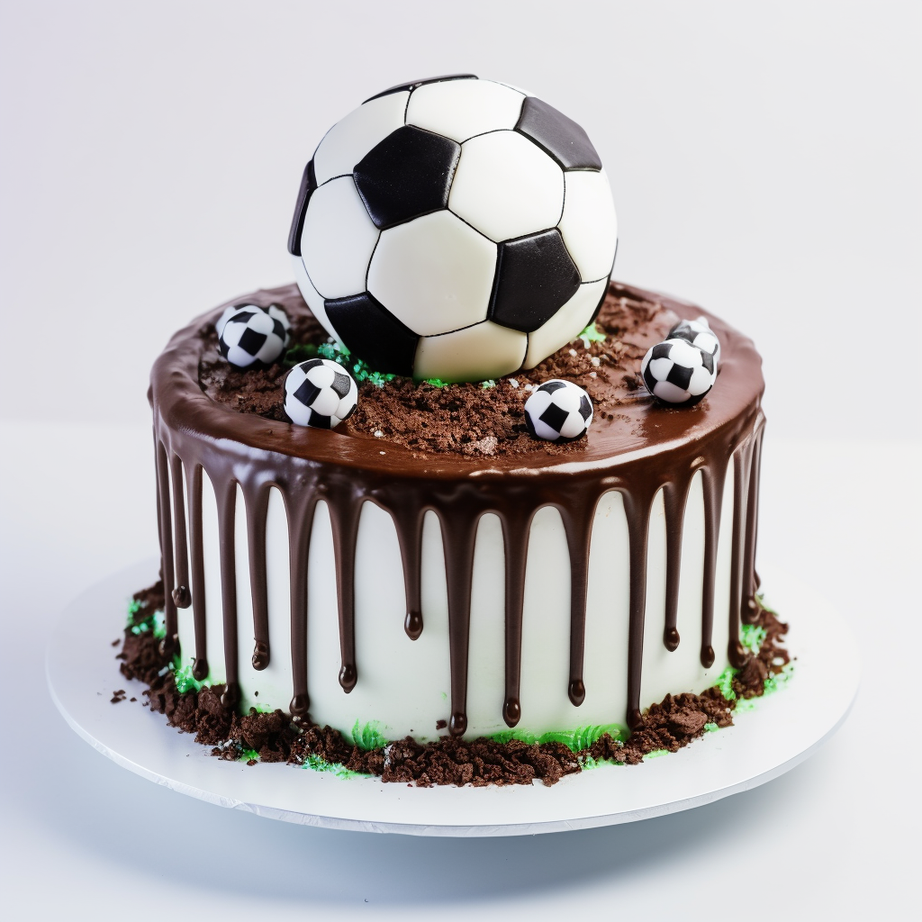 Moule à gâteau ballon de football - Chocolat, Pâtisserie artistique