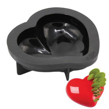 Moule en Silicone en forme de Cœur pour Chocolat ou Gâteau