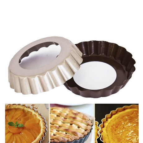 Tartlet mold with removable base - Diameter 10 cm