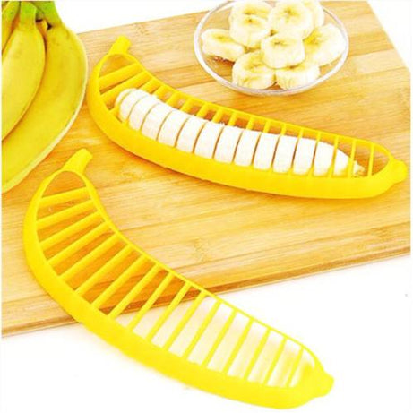 The Banana Cutter to make perfect banana slices!