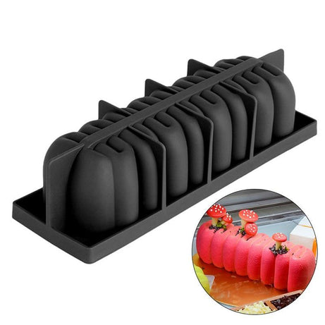 Moule à bûche de Noël en silicone