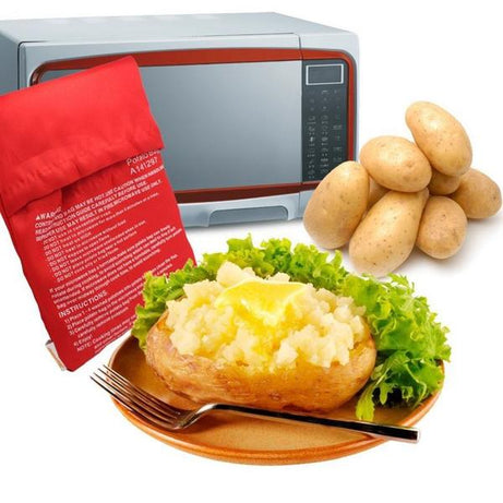 The Potato Bag: Your potatoes ready in 4 minutes!