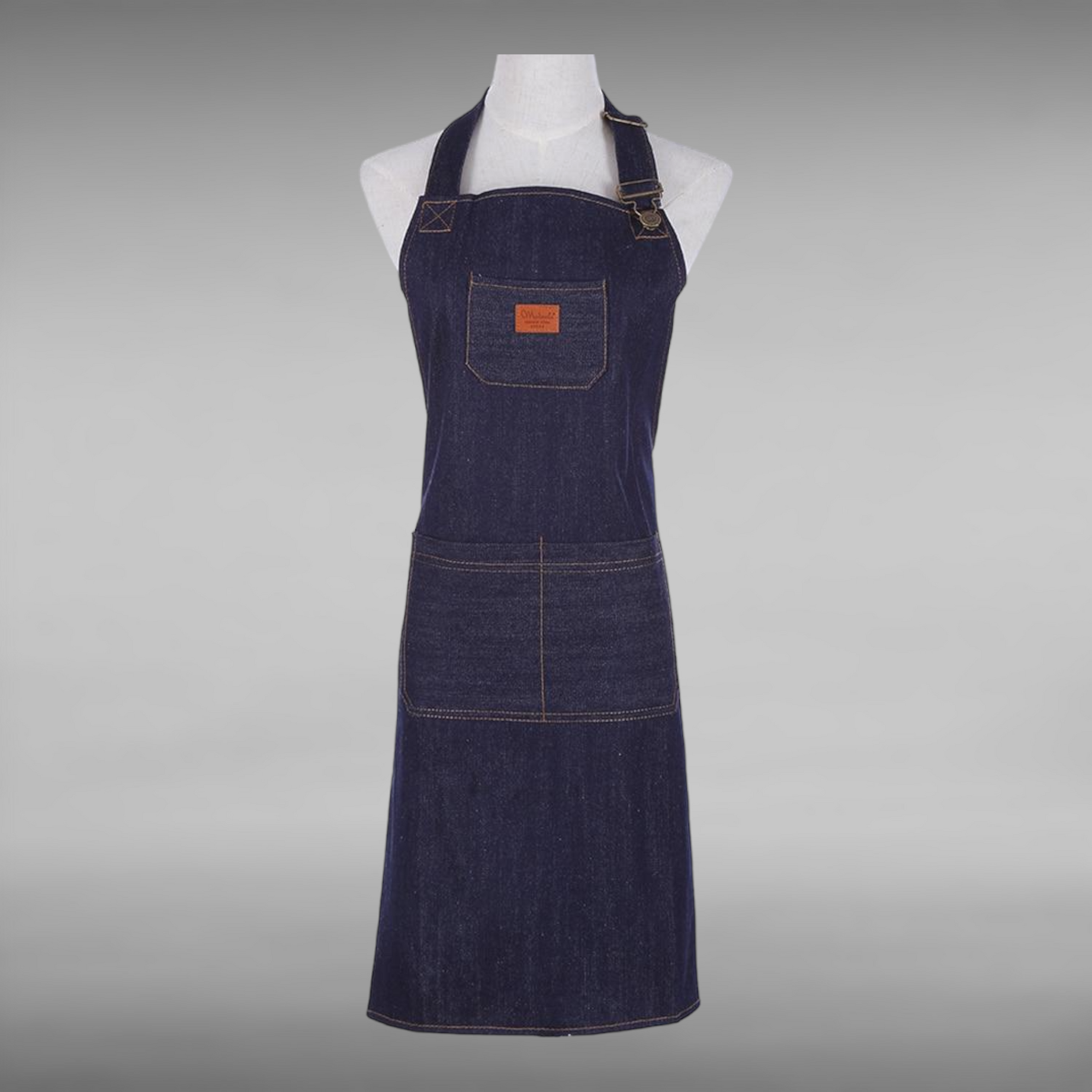 Women's Denim Kitchen Apron