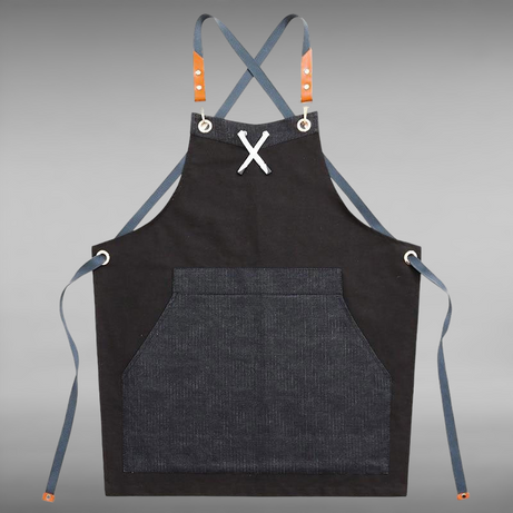 Men's Kitchen Apron with Cross Ties