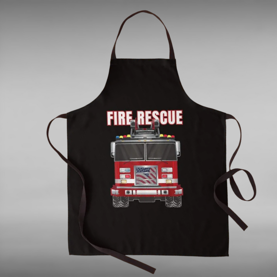 Kitchen Apron Fireman Kitchen Man