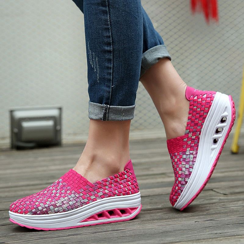 Casual Orthopedic Shoes for Women - azure -