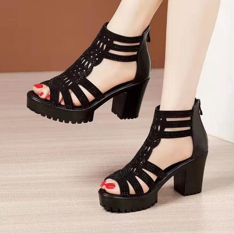 High-Heel-Sandalen für Damen – Heely