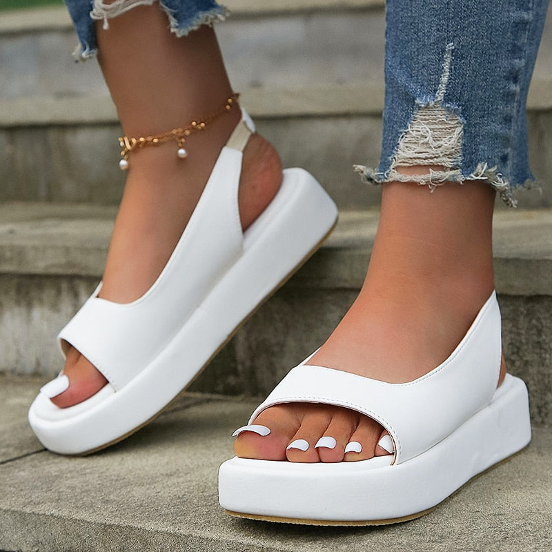 Lässige Sandalen mit Riemen hinten für Damen – Arkiss